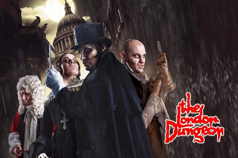 A promotional image for the London Dungeon.