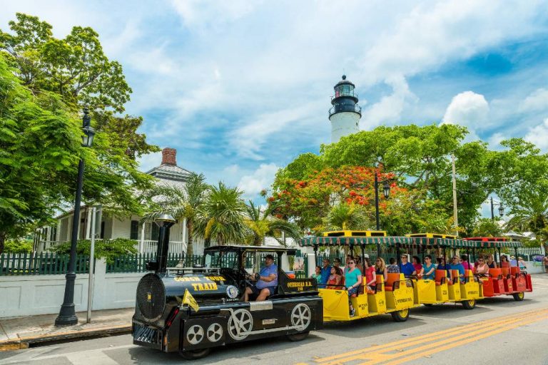 A photo of the Key West Conch Train Tour.