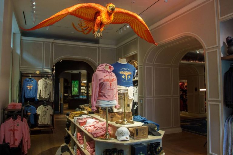 A photo of the Harry Potter New York Store.