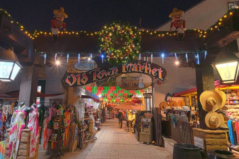 A photo of San Diego's Old Town Market.