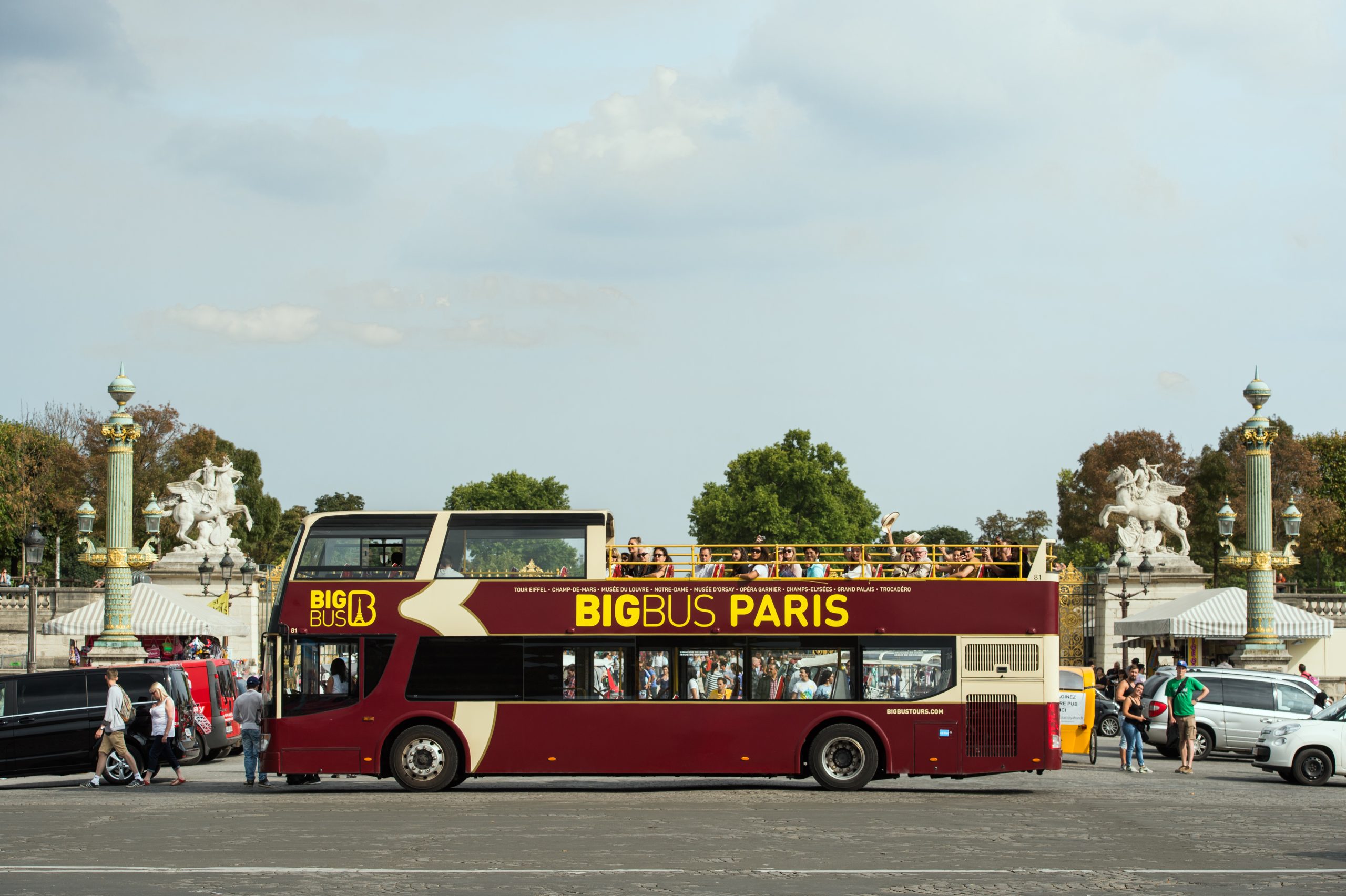 Paris Open-Top Bus Tour